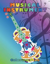 Musical Instrument Coloring Book