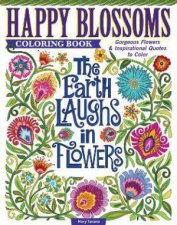 Happy Blossoms Coloring Book