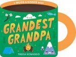 Grandest Grandpa A Mugs  Kisses Shaped Board Book for Toddlers