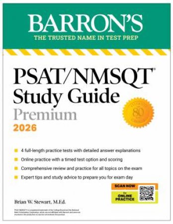 2 Practice Tests + Comprehensive Review+ 200 Online Drills by Barron's Educational Series & Brian W. Stewart