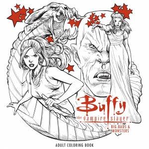 Buffy The Vampire Slayer Big Bads & Monsters Adult Coloring Book by Fox