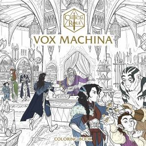 Critical Role Vox Machina Coloring Book by Critical Role