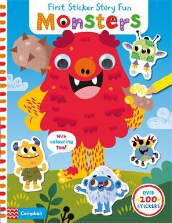 First Sticker Story Fun: Monsters by Tiago Americo