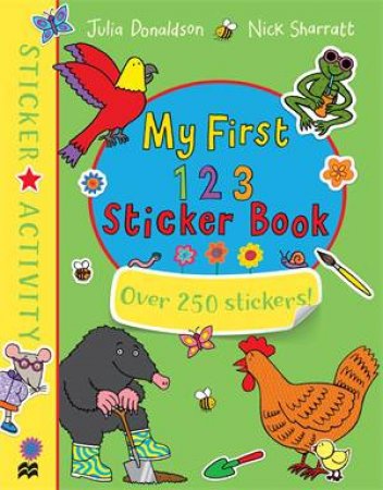 My First 123 Sticker Book by Julia Donaldson