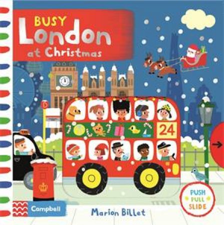 Busy London At Christmas by Marion Billet