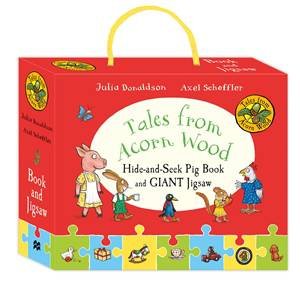 Tales from Acorn Wood: Hide-and-Seek Pig Book and Jigsaw Set by Unknown