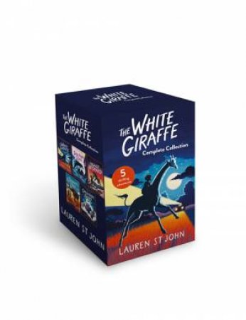 The White Giraffe 5 copy slipcase by Lauren St John