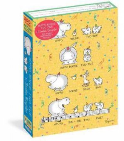 Sandra Boynton: Hippo Birdie Two Ewe 300-Piece Birthday Puzzle by Sandra Boynton