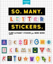 So Many Letter Stickers