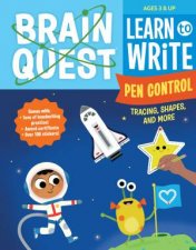 Brain Quest Learn to Write Pen Control Tracing Shapes and More