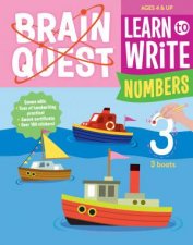 Brain Quest Learn to Write Numbers