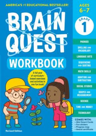 Brain Quest Workbook: 1st Grade Revised Edition by  & Lisa Trumbauer