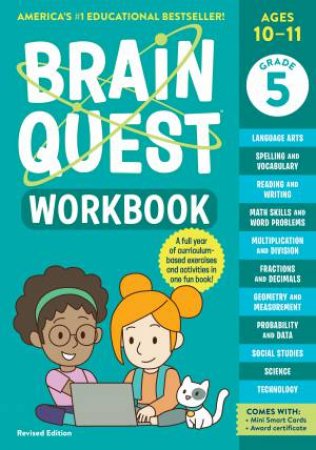 Brain Quest Workbook: 5th Grade Revised Edition by  & Bridget Heos
