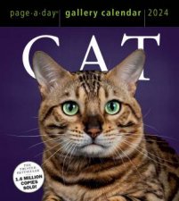 Cat PageADay Gallery Calendar 2024