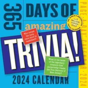 365 Days Of Amazing Trivia! Page-A-Day Calendar 2024 by Various