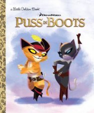 Little Golden Book Dreamworks Puss In Boots