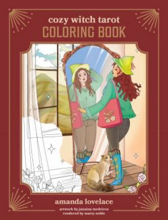 Cozy Witch Tarot Coloring Book by Amanda Lovelace