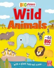 Big Stickers For Tiny Hands Wild Animals