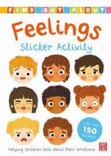 Find Out About Feelings sticker activity