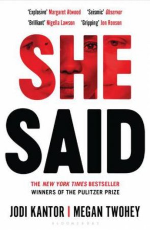 She Said: The New York Times Bestseller by Megan Twohey & Jodi Kantor