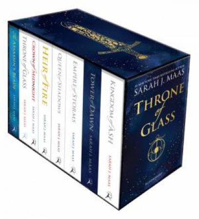 Throne Of Glass Paperback Box Set by Sarah J. Maas
