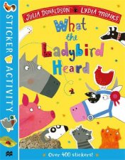 The What The Ladybird Heard Sticker Book