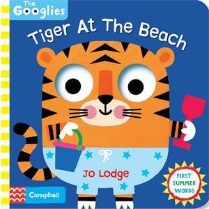 Tiger At The Beach by Jo Lodge