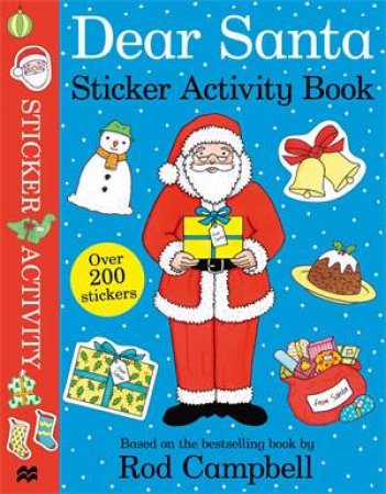 Dear Santa Sticker Book by Rod Campbell