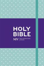 NIV Pocket Mint PolkaDot Notebook Bible