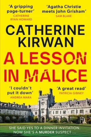 A Lesson in Malice by Catherine Kirwan