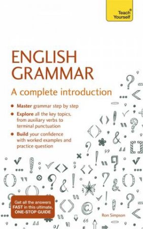 Essential English Grammar: Teach Yourself by Ron Simpson & Brigitte Edelston