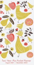 Cheerful Hens  2 Year Pocket Planner 2022