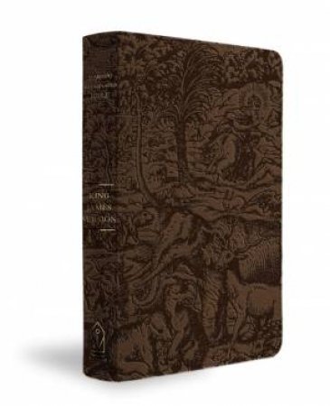KJV Majestic Illuminated Bible (Brown LeatherLuxe) by FaithWords