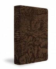KJV Majestic Illuminated Bible Brown LeatherLuxe