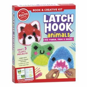 Latch Hook Animals (Klutz Core) by Unknown