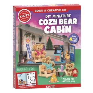 DIY Miniature Cozy Bear Cabin (Klutz) by Unknown