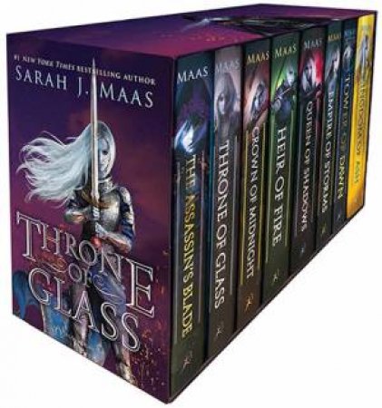 The Complete Throne of Glass Hardcover Box Set by Sarah J. Maas