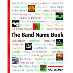 Band Name Book by HUDSON NOEL