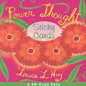 Power Thought Sticky Cards by Louise L Hay