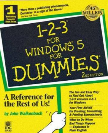 1-2-3 For Windows 5 For Dummies by John Walkenbach