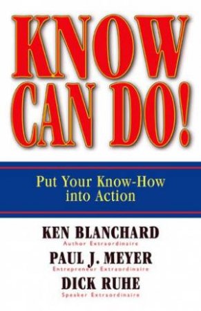 Know Can Do! H/C by Ken et al Blanchard