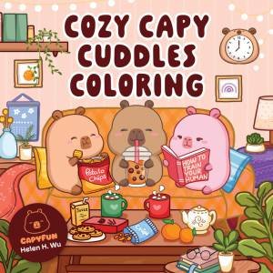 Cozy Capy Cuddles Coloring by Helen H. Wu