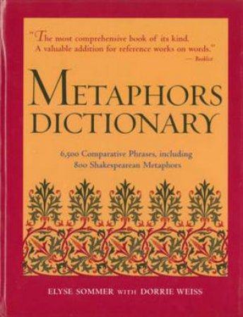 Metaphors Dictionary H/C by Elyse Sommer