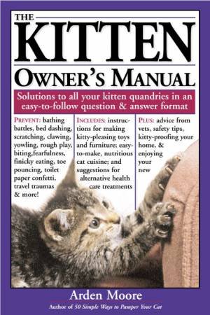 Kitten Owner's Manual by ARDEN MOORE