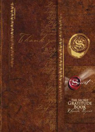 Secret Gratitude Book by Rhonda Byrne