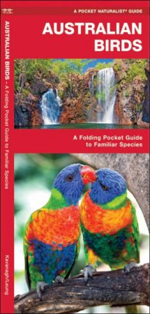 Australian Birds: A Folding Pocket Guide To Familiar Species by James Kavanagh