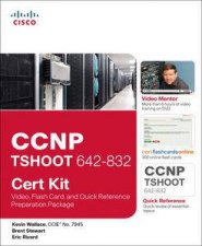 CCNP TSHOOT 642832 Cert Kit Video Flash Card and Quick Reference Preparation Package