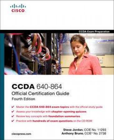 CCDA 640-864 Official Certificate Guide, Fourth Edition by Anthony Bruno & Steve Jordan