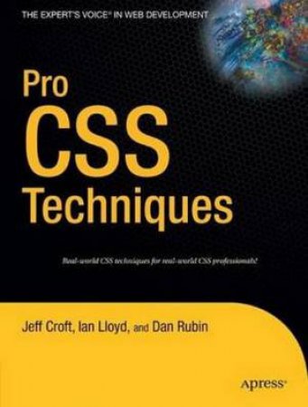 Pro CSS Techniques by Various