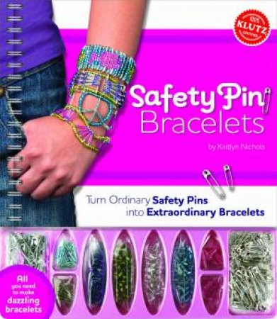 Safety Pin Bracelets by Kaitlyn Nichols